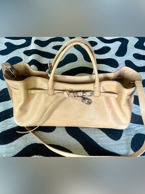 MARGESHERWOOD Beige Grandma Used Shoulder Bag